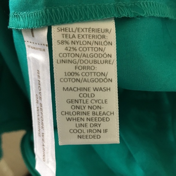 NWT Ann Taylor Loft teal lace pencil skirt 2P - Picture 5 of 6